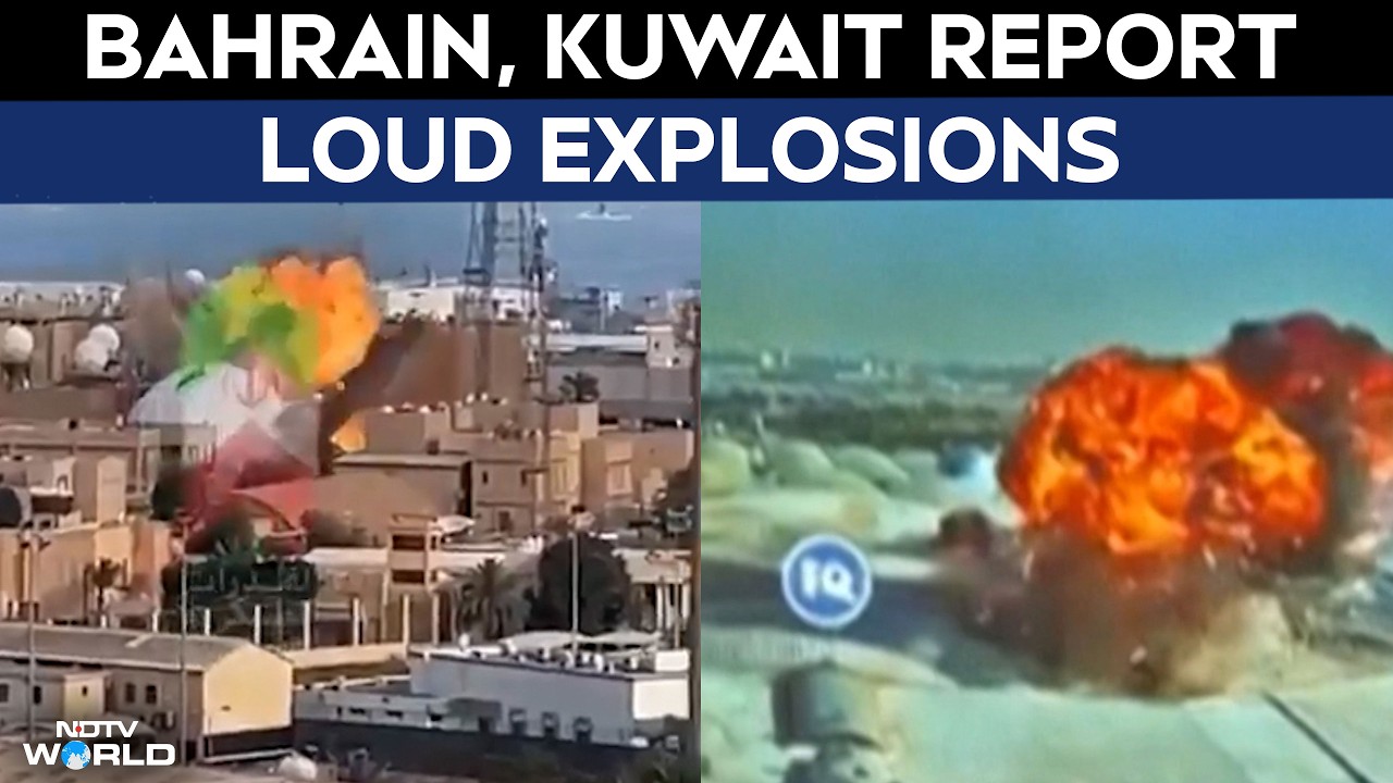 US Iran War News | Explosions Reported in Bahrain After US Strikes Iran