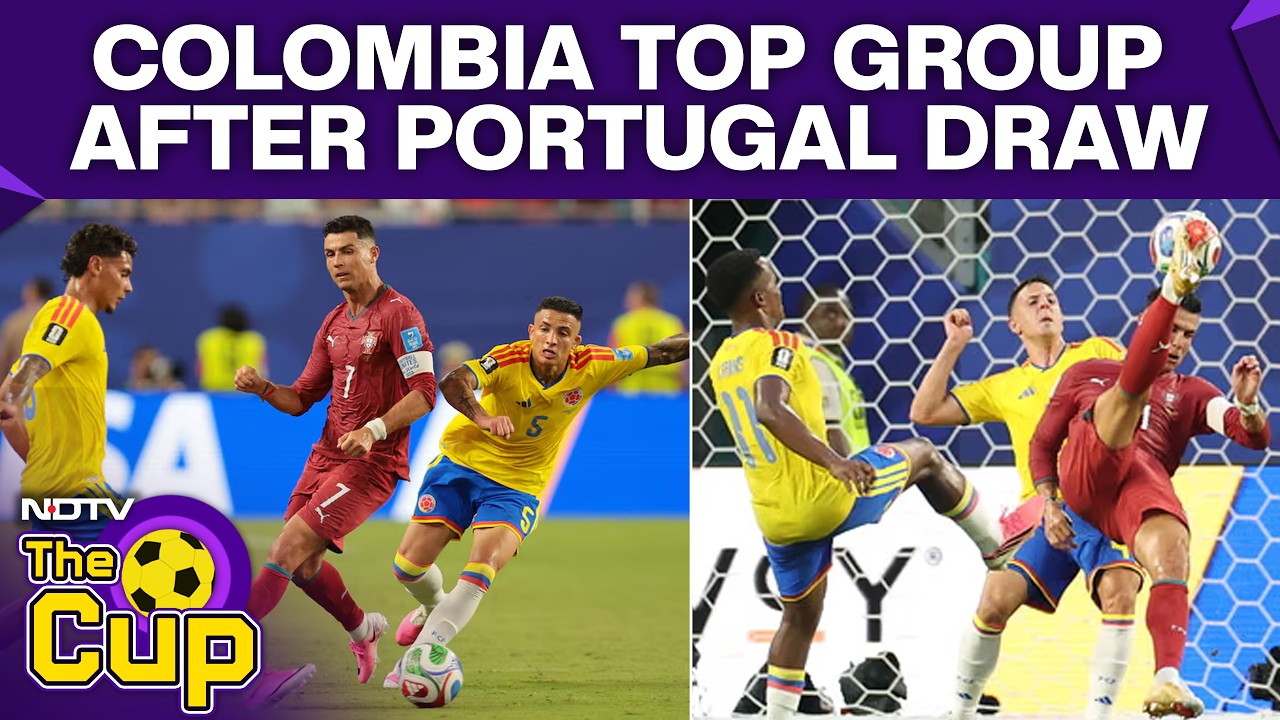 FIFA World Cup 2026 | Portugal vs Colombia Highlights | Ronaldo Fails To Inspire Portugal, Draw 0-0