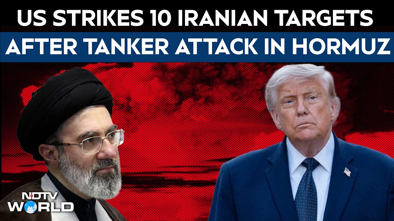 US Strikes 10 Iranian Targets After Hormuz Tanker Drone Attack, Trump Warns: "Will Complete The Job"