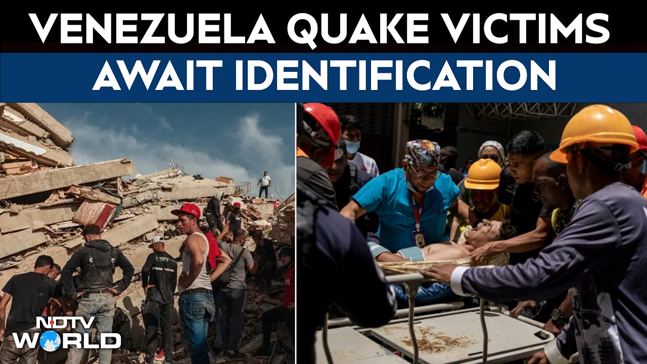 Venezuela Earthquake | Bodies Of Venezuela Earthquake Victims Await Identification In La Guaira