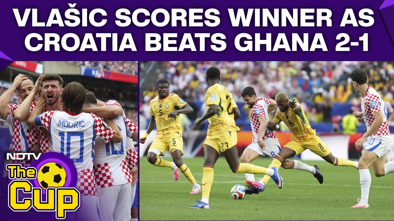 FIFA World Cup 2026 | Croatia Vs Ghana Highlights | Vla&scaron;ić Scores Winner As Croatia Beats Ghana 2-1