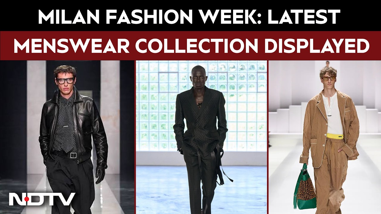 Milan Fashion Week | Designers Present Their Latest Menswear Collection