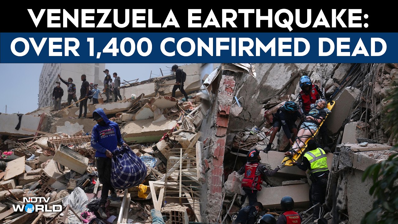 Venezuela Earthquake Aftermath | Death Toll Crosses Record Numbers, More Than 1,400 Confirmed Dead