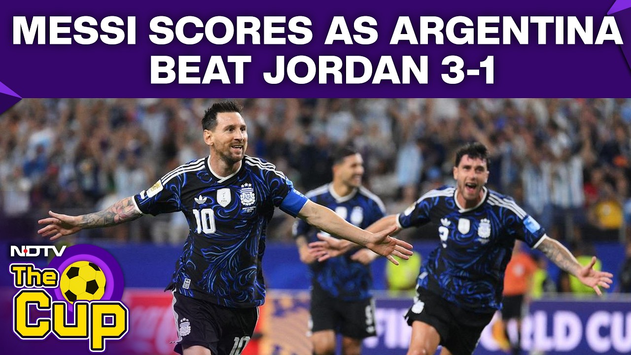 FIFA World Cup 2026 | Messi Scores As Argentina Beat Jordan 3-1 To Top Group J