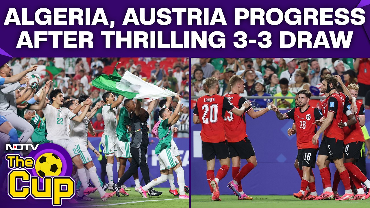 FIFA World Cup 2026 | Algeria Vs Austria Match Highlights | Algeria, Austria Progress After 3-3 Draw