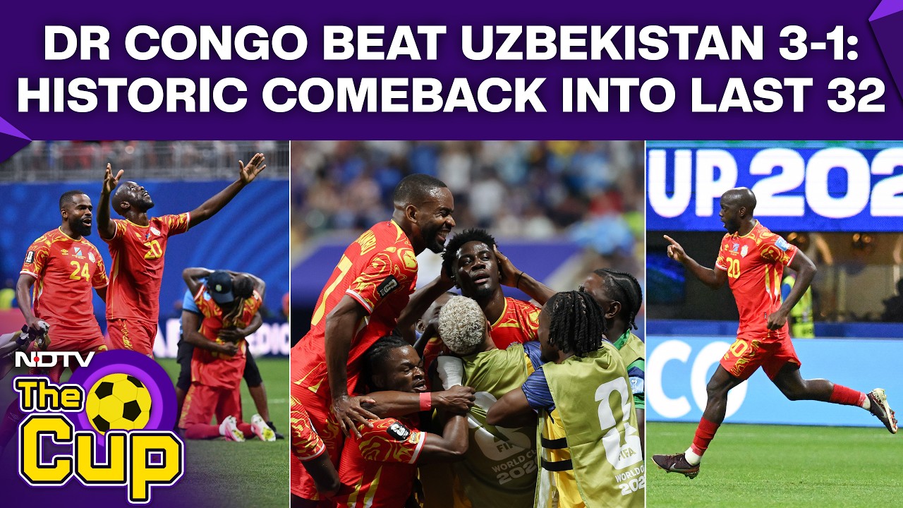 FIFA World Cup 2026 | DR Congo Vs Uzbekistan | DR Congo Make History With 3-1 Comeback Win