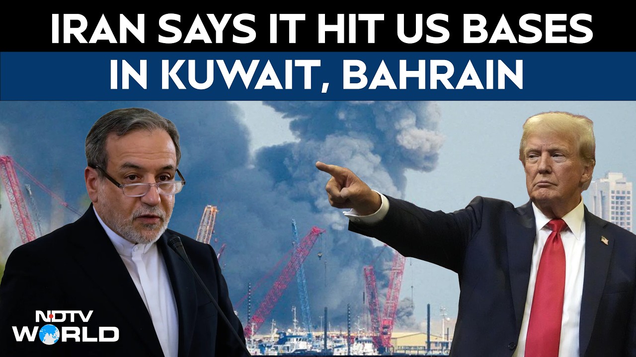 US Iran News | Iran Claims Drone, Missile Strikes On US Bases In Kuwait, Bahrain After US Airstrikes