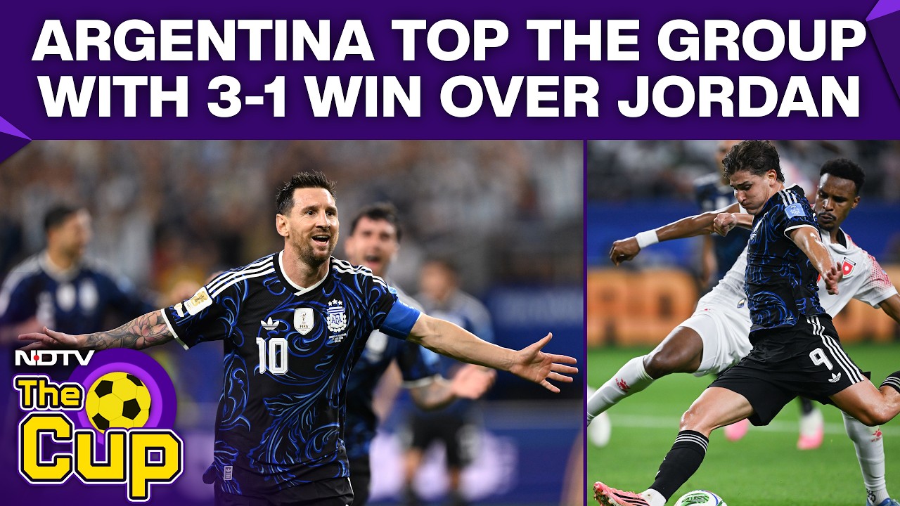 Argentina Vs Jordan Highlights | Argentina Top Group With 3-1 Win Over Jordan | FIFA World Cup 2026