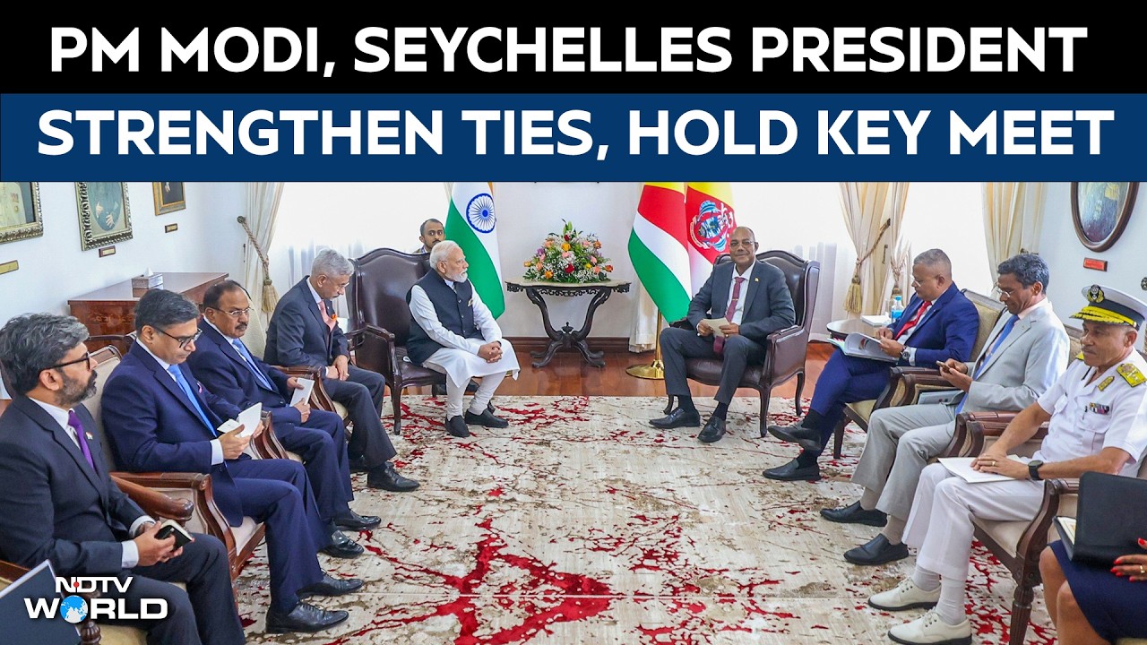 PM Modi's Meeting With Seychelles President Dr Herminie Signals Stronger India-Seychelles Ties