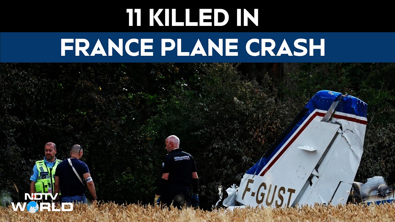 France Plane Crash |  11 Killed In Small Aircraft Crash In Eastern France