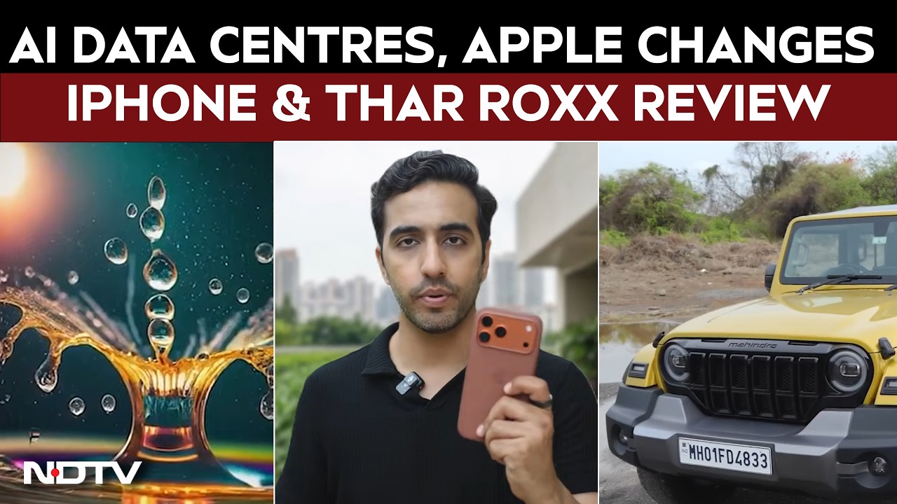 AI Is Drinking Our Water, Apple Changes the iPhone Forever & Thar Roxx Review | Tech360