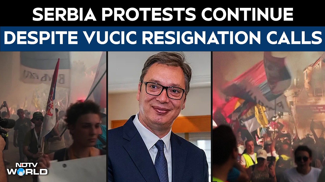 Serbia Protests Continue Despite Vucic Resignation Calls