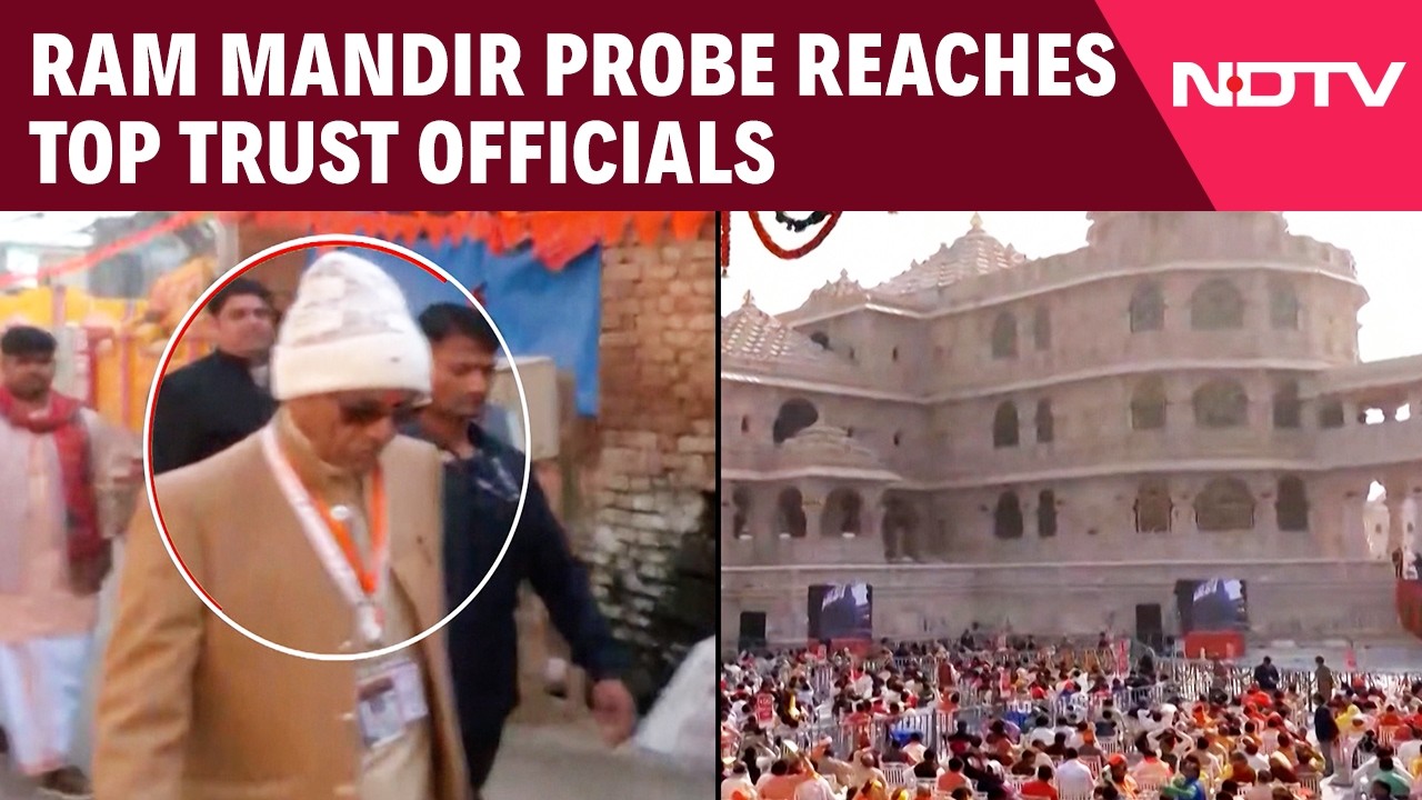 Ram Mandir Donation Theft: Ayodhya Police to Question Top Trust Functionaries