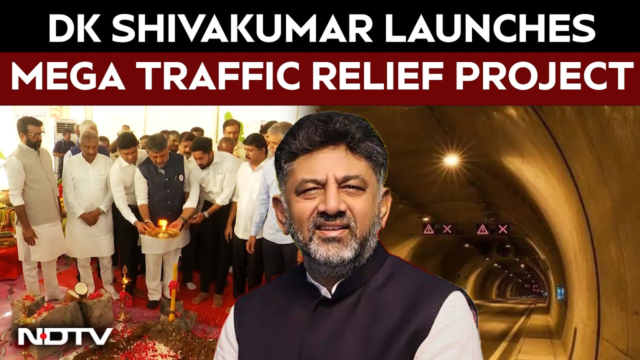 Bengaluru's Twin Tunnel Project Takes Off Amid Political Row