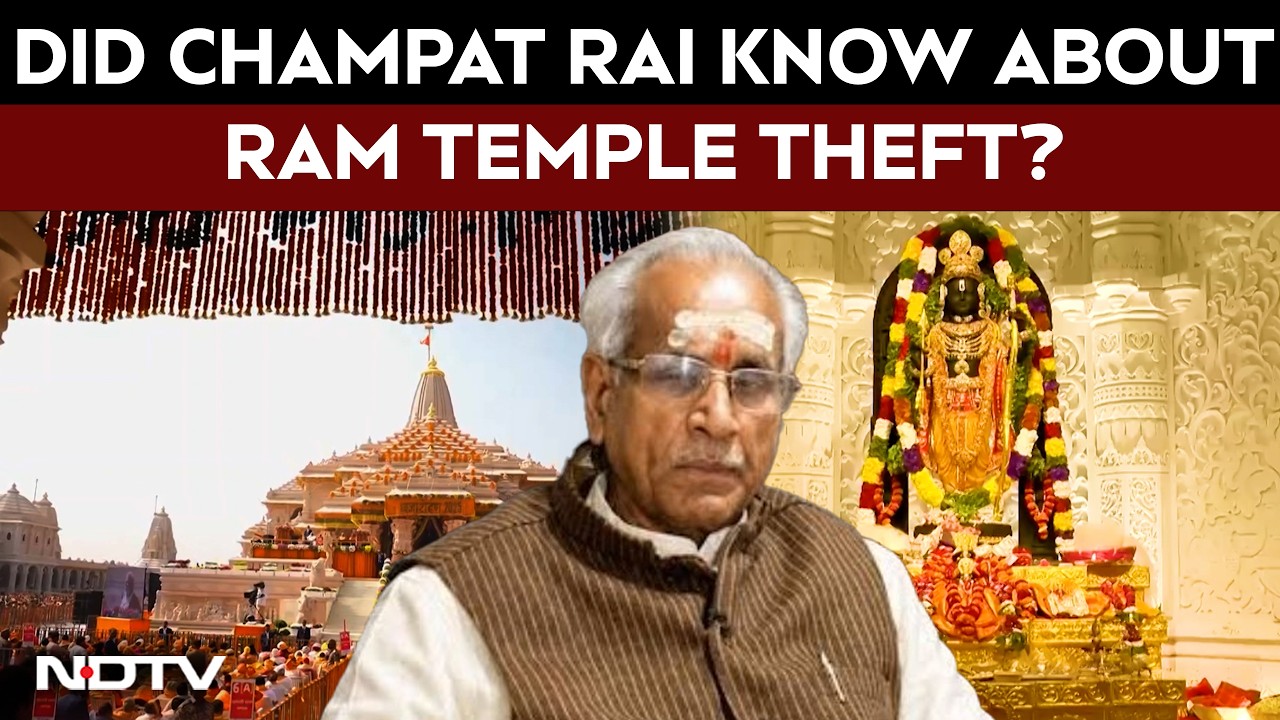 Ram Mandir Donation Theft: Ex-Trust Chief Champat Rai's Statement Recorded