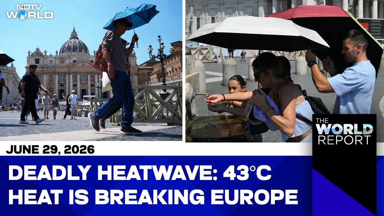 Europe's Heat Crisis Deepens As Record Temperatures Grip Continent