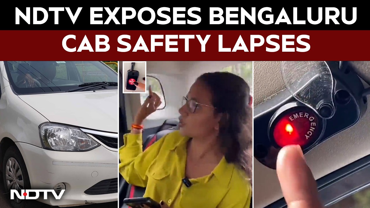 Passenger Safety at Risk? NDTV Finds Cabs SOS System Not Working