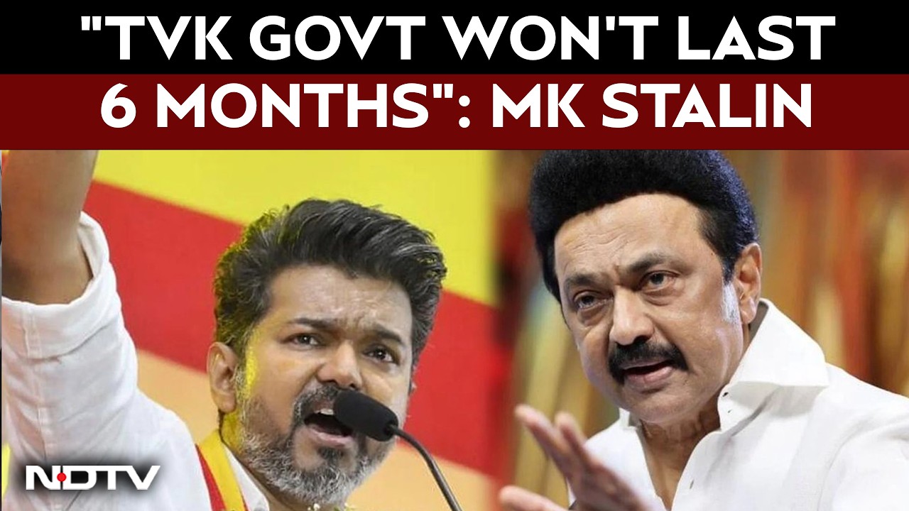 MK Stalin Predicts Early Tamil Nadu Polls, Targets TVK Government