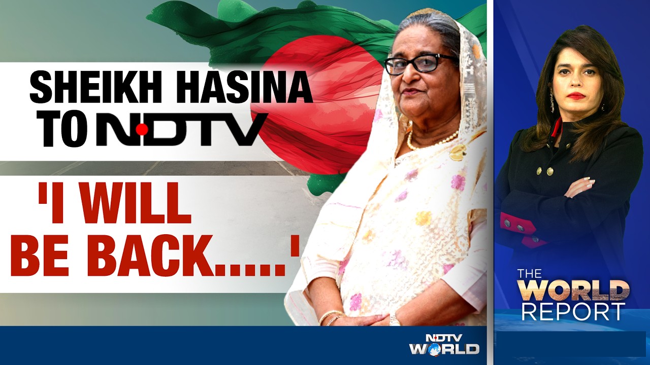 Sheikh Hasina To NDTV On Bangladesh Return, Awami League's Future And More