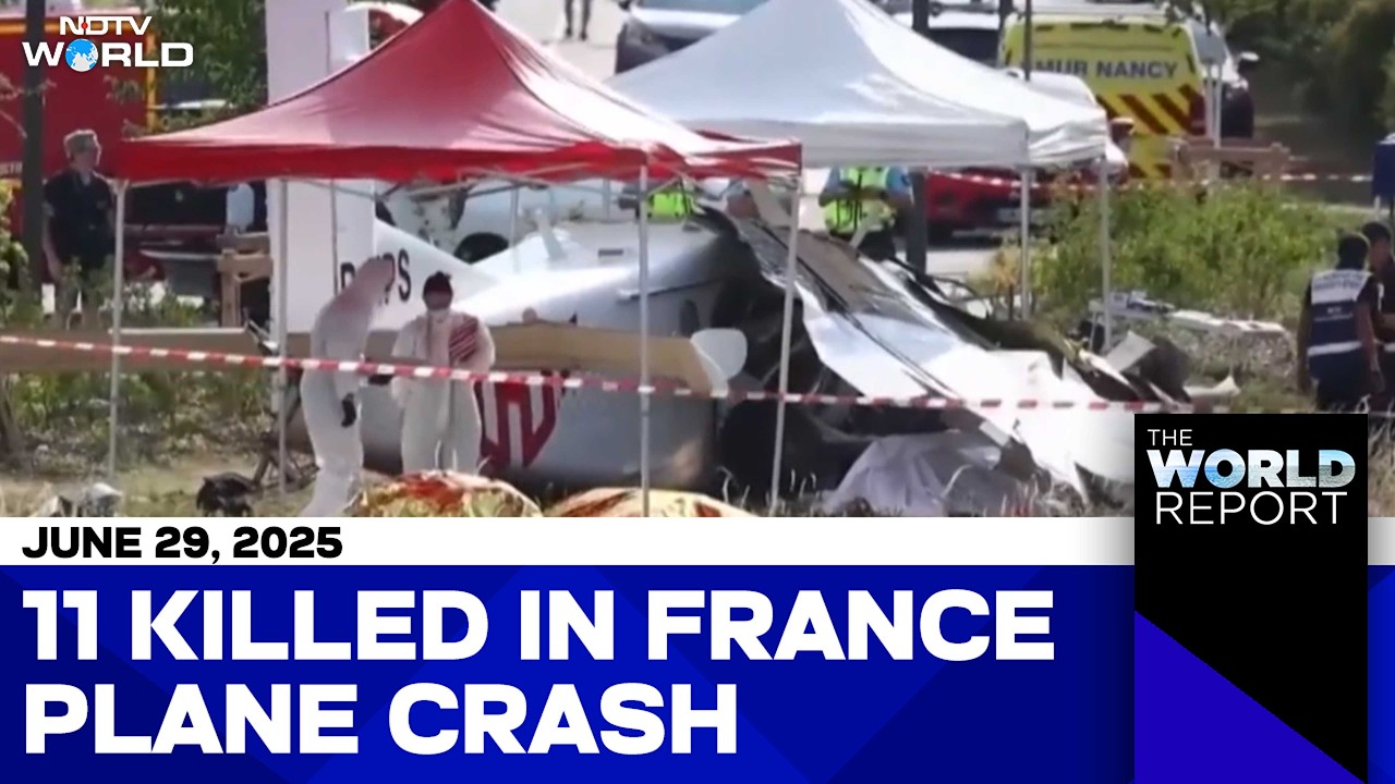 France Plane Crash: Skydiving Plane Crash Kills 11 in Tomblaine