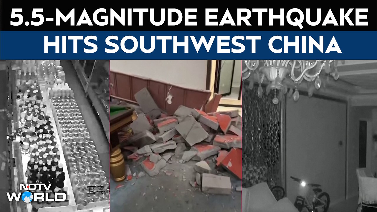 China Earthquake | 5.5-Magnitude Earthquake Hits Southwest China, Tremors Felt Across Sichuan