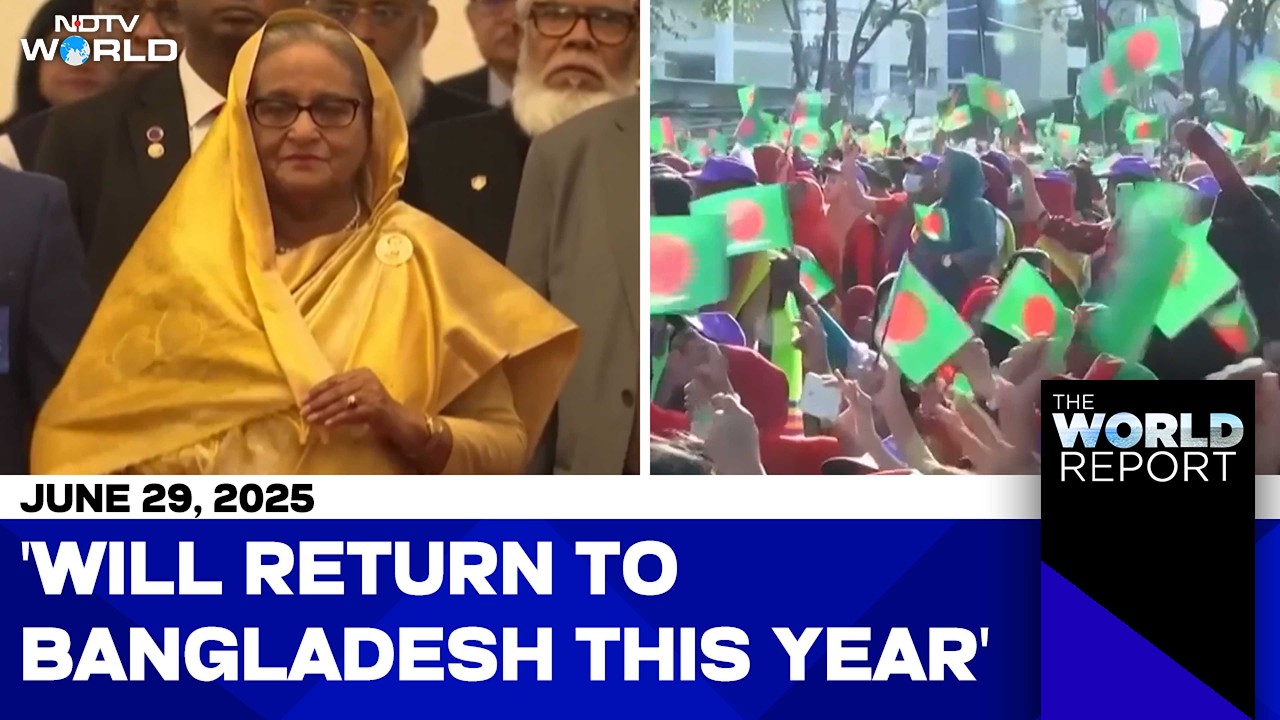 NDTV Exclusive with Sheikh Hasina