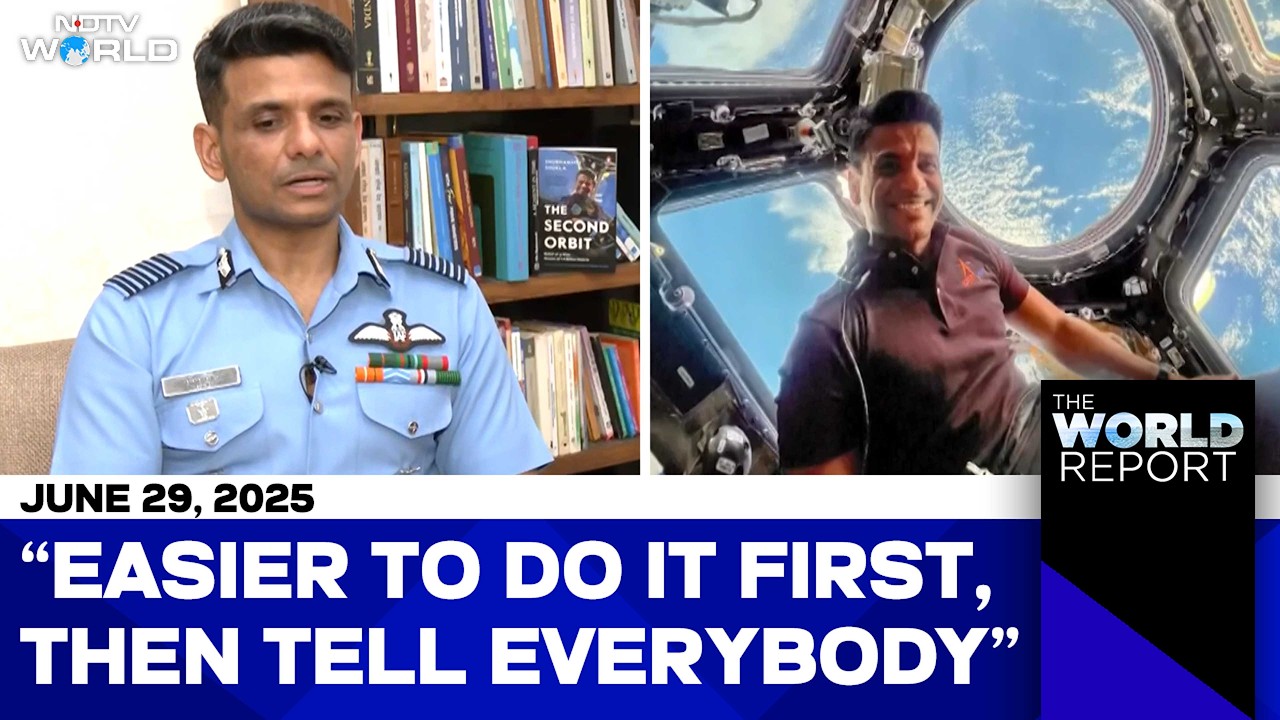 NDTV Exclusive with Astronaut Shubhanshu Shukla: Group Captain Launches ‘The Second Orbit’ Book