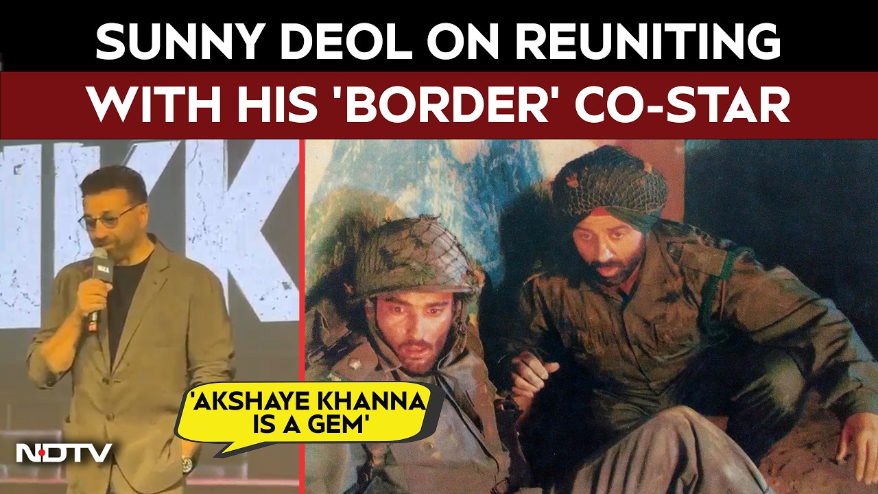 Sunny Deol New Movie | 'Akshaye Khanna Is a Gem': Sunny Deol on Reuniting With His 'Border' Co-Star