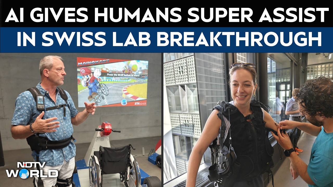 AI That Helps People Walk Again? NDTV Explores ETH Zurich's Smart Exosuit | NDTV Ground Report