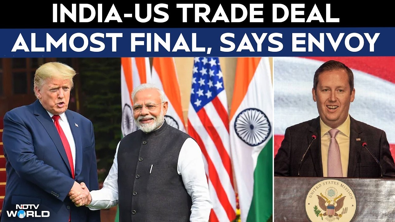 India US Trade Deal | India-US Trade Deal In Final Steps, Says US Envoy Sergio Gor