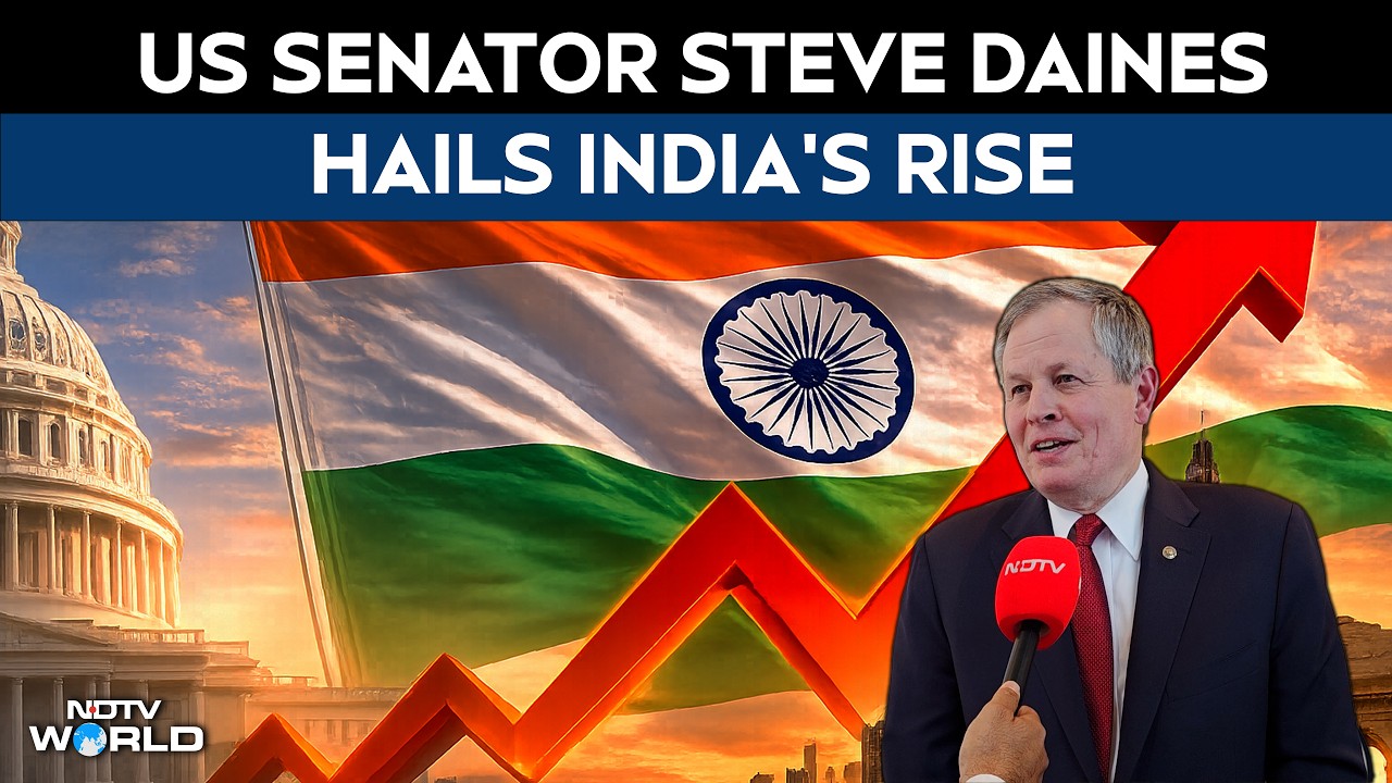 India US Ties | "If Countries Were Stocks, I'd Buy India": US Senator Steve Daines On India's Rise