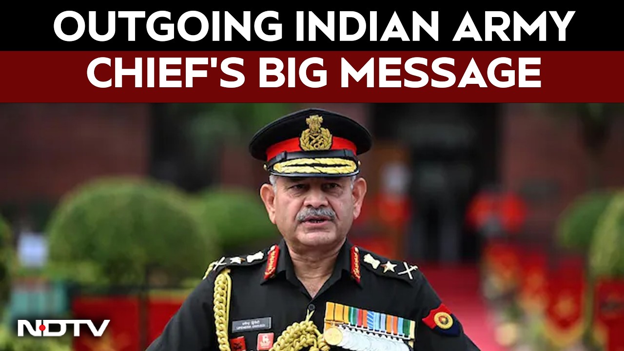 Army Chief To NDTV: 'Border Situation With China Stable, Deployment Posture Maintained'
