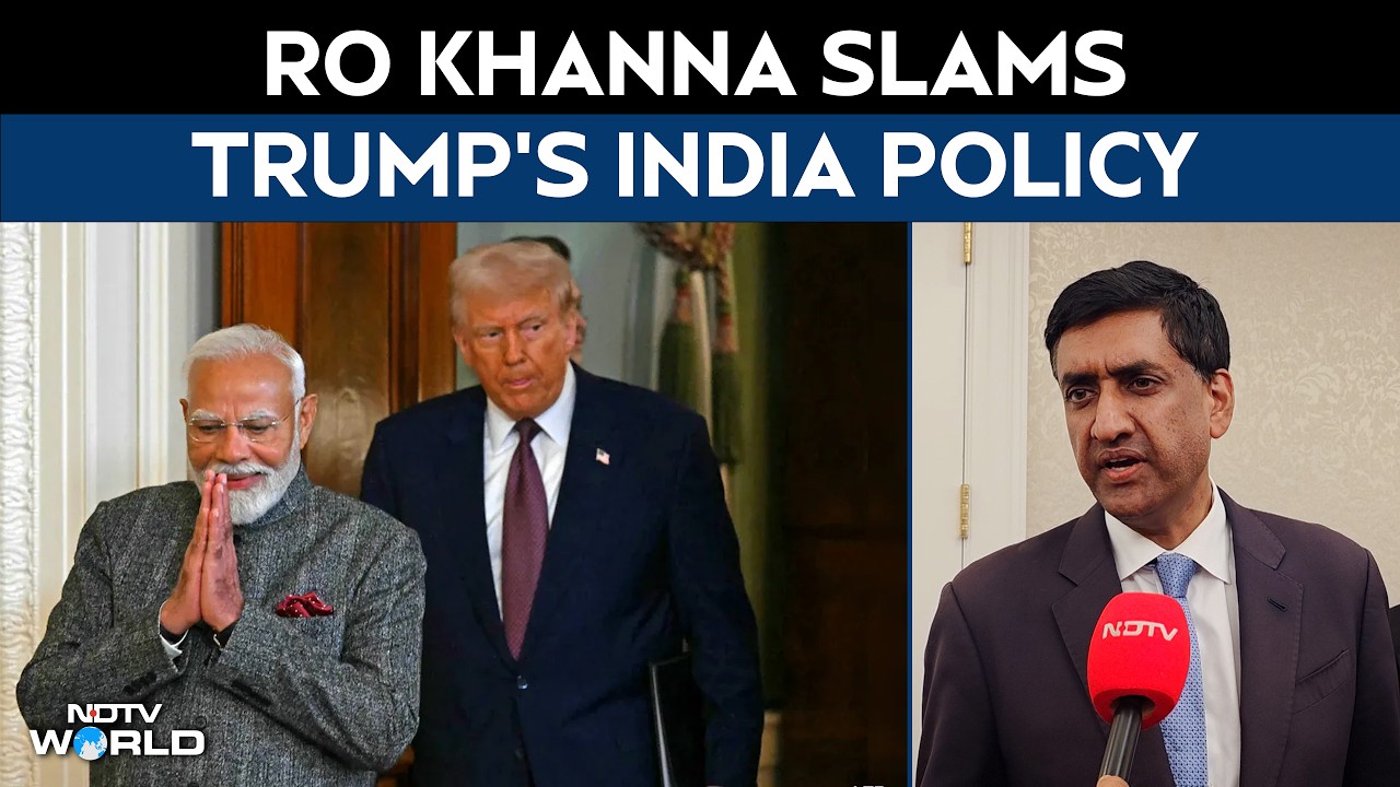 India US Relations | "Trump Damaged India-US Ties": Congressman Ro Khanna's Sharp Attack On Trump