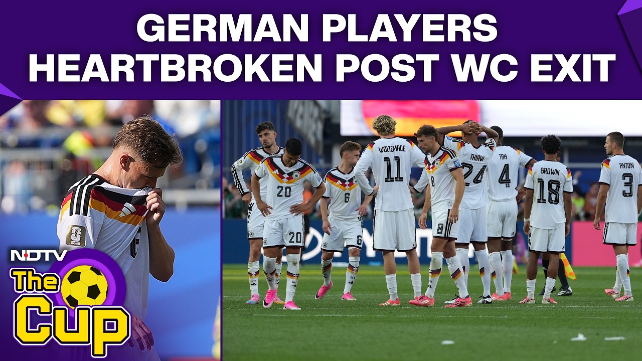 Germany Vs Paraguay Highlights | German Players Heartbroken After Lose To Paraguay In Round Of 32