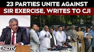 SIR Latest News | Opposition Moves CJI on Election Commission's SIR Exercise