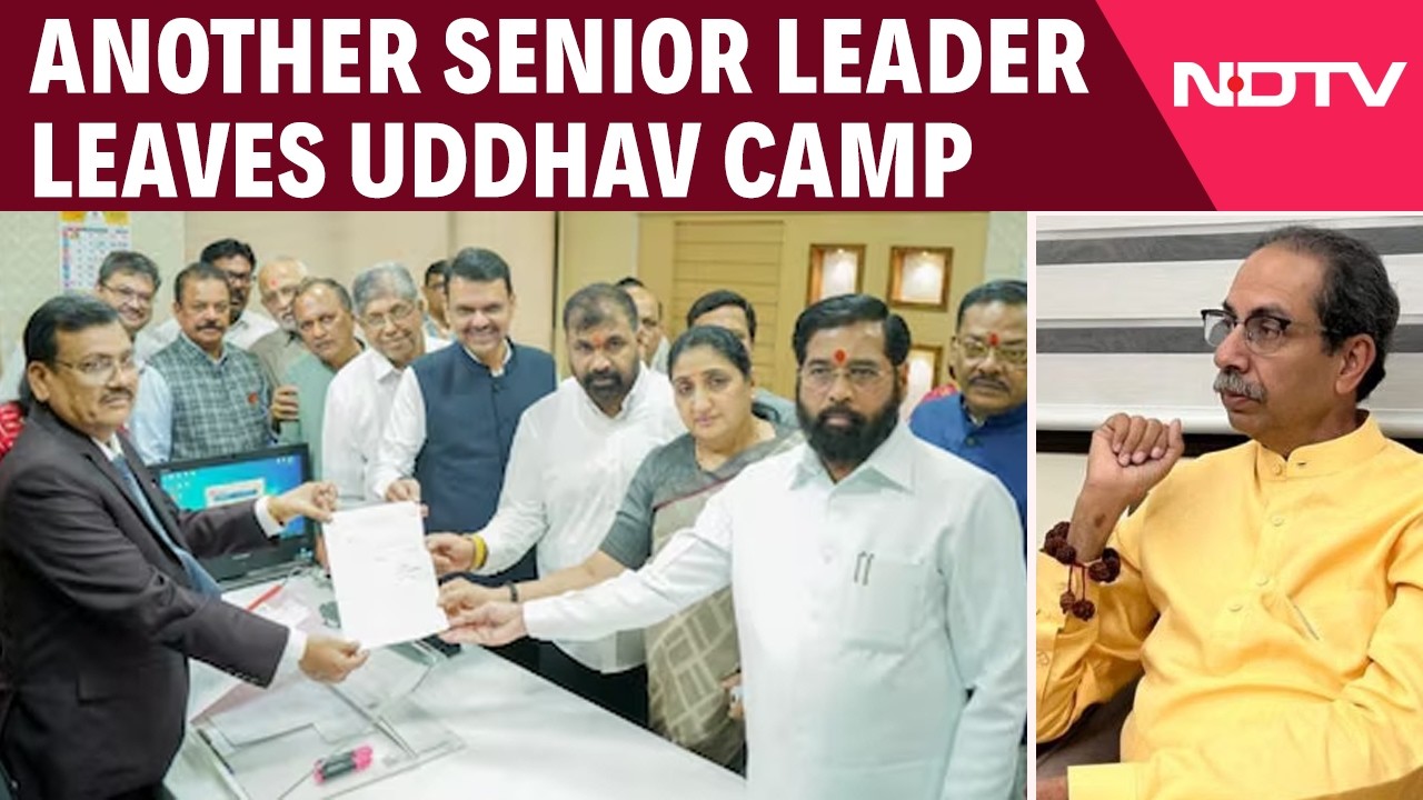 Uddhav Thackeray Camp Suffers Setback As Sachin Ahir Joins Eknath Shinde's Shiv Sena