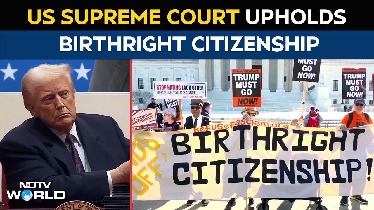 US Supreme Court Upholds Birthright Citizenship, Rejecting Trump’s Proposed Limits