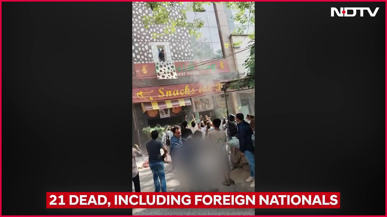 Delhi Hotel Fire Horror: Guests Jump From Upper Floors As Blaze Kills 21