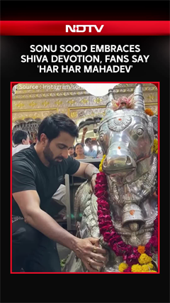 Sonu Sood Embraces Shiva Devotion, Fans Say 'Har Har Mahadev'