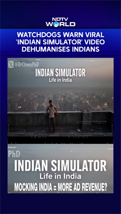 Viral 'Indian Simulator' Video Sparks Outrage Over Anti-India Content Online