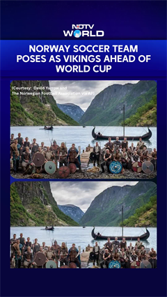 FIFA News | Norway Team Poses As Vikings Ahead Of 2026 World Cup Return