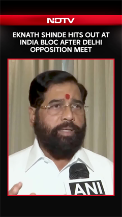 &ldquo;Joining Alliances Leads To Defeat&rdquo;: Eknath Shinde Targets INDIA Bloc