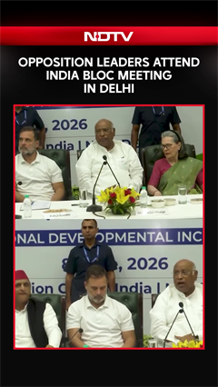 INDIA Bloc News | Opposition Leaders Gather For A Crucial INDIA Bloc Meeting In Delhi