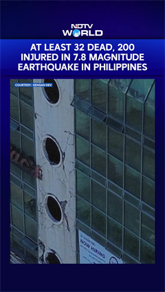 At Least 32 Dead, 200 Injured In 7.8 Magnitude Earthquake In Philippines