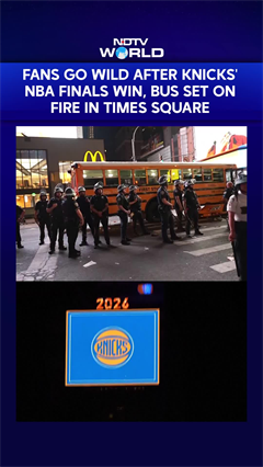 Video: Mayhem Mars Euphoria As New York City Celebrates The Knicks' First Championship In 53 Years