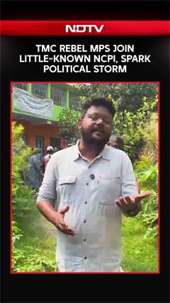 NDTV Ground Report | TMC Rebel MPs Join Little-Known NCPI, Spark Political Storm