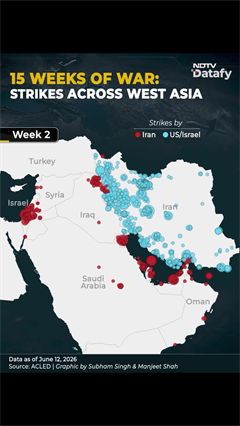 US Iran War News | 15 Weeks Of War: How Conflict Spread Across West Asia