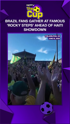 Brazil Fans Take Over Rocky Steps Ahead Of Haiti Showdown | World Cup Fever!