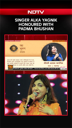 Padma Awards | Singer Alka Yagnik Honoured With Padma Bhushan