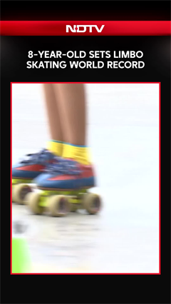 8-Year-Old Takshvi Vaghani Sets Guinness World Record, Glides Under 16 cm Bar